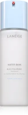 LANEIGE Water Bank Blue Hyaluronic Emulsion - Увлажняющая эмульсия для лица для жирной и комбинированной кожи, 120 мл