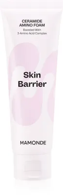 MAMONDE Skin Barrier Ceramide Amino Foam - Нежная очищающая пенка с керамидами, 120 г
