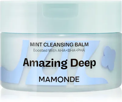 MAMONDE Amazing Deep Mint Cleansing Balm - Бальзам глубокого очищения с успокаивающим действием, 90 мл