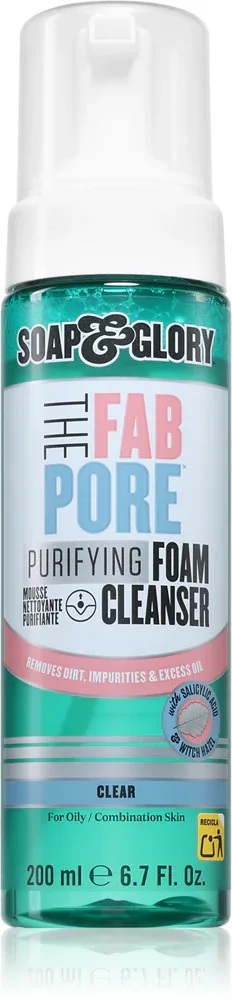 Soap & Glory The Fab Pore - Очищающая пенка для лица, 200 мл