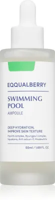 EQQUALBERRY Swimming Pool Ampoule - в контексте того, что это сыворотка для лица: сыворотка интенсивного увлажнения с успокаивающим действием, 50 мл