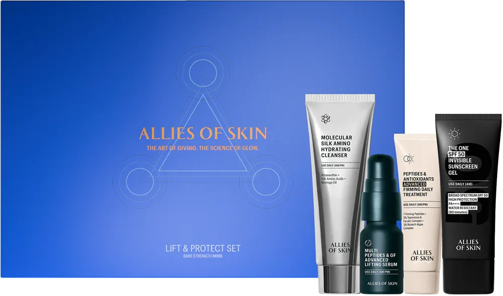Allies of Skin Lift & Protect Routine - в подарочном наборе, 1 шт