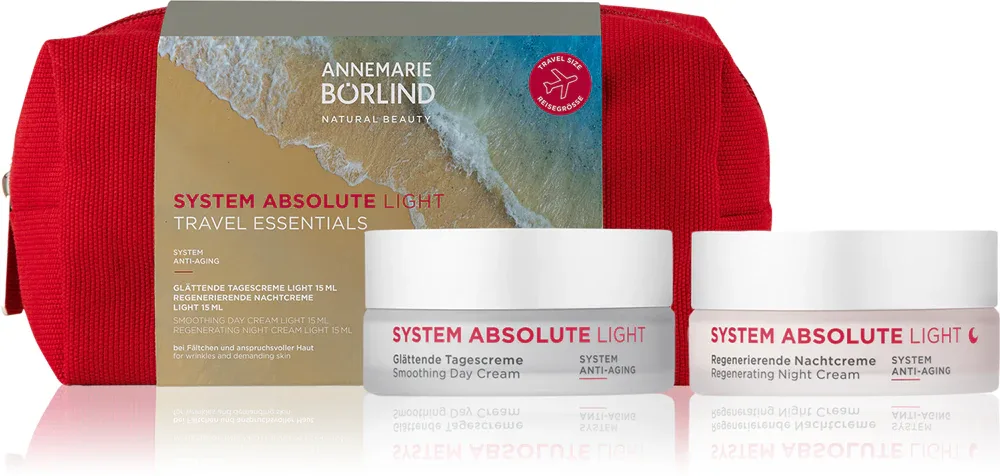 ANNEMARIE BÖRLIND SYSTEM ABSOLUTE LIGHT Travel Essentials - Подарочный набор для идеальной кожи