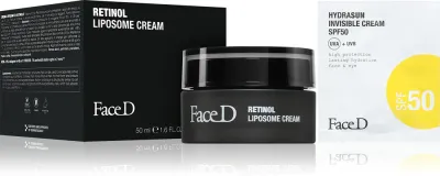 Face D Retinol Liposome Cream - антивозрастной крем для лица с ретинолом, 50 мл