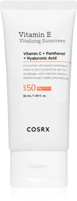 Cosrx Vitamin E Vitalizing Sunscreen​ - Крем для лица против признаков старения, SPF 50+ 50 мл
