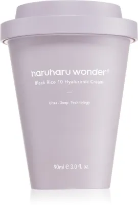 Haruharu Wonder Black Rice 10 Hyaluronic Cream - в контексте того, что это крем для лица: интенсивно увлажняющий крем для смягчения, 90 мл