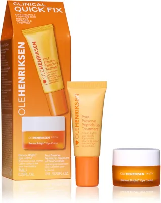 OLEHENRIKSEN Clinical Quick Fix Vitamin C + Peptide Duo - набор для ухода за кожей лица, 1 шт