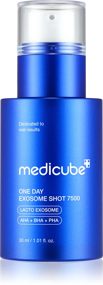 Medicube One Day Exosome Shot Pore Ampoule 7500 - в контексте того, что это сыворотка для лица: сыворотка интенсивно оживляющая против несовершенств кожи, 30 мл