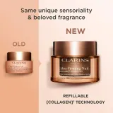 Clarins Extra-Firming Night Cream Refill - Антивозрастной лифтинг-крем для сухой кожи на ночь refill, 50 мл — фото 3