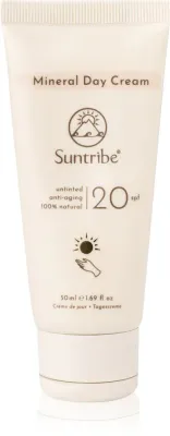 Suntribe Mineral Day Cream - Минеральный крем для загара SPF 20, 50 мл