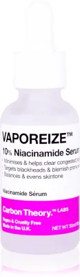 Carbon Theory Vaporeize 10% Niacinamide Serum - Сыворотка для лица с ниацинамидом и цинком, 30 мл