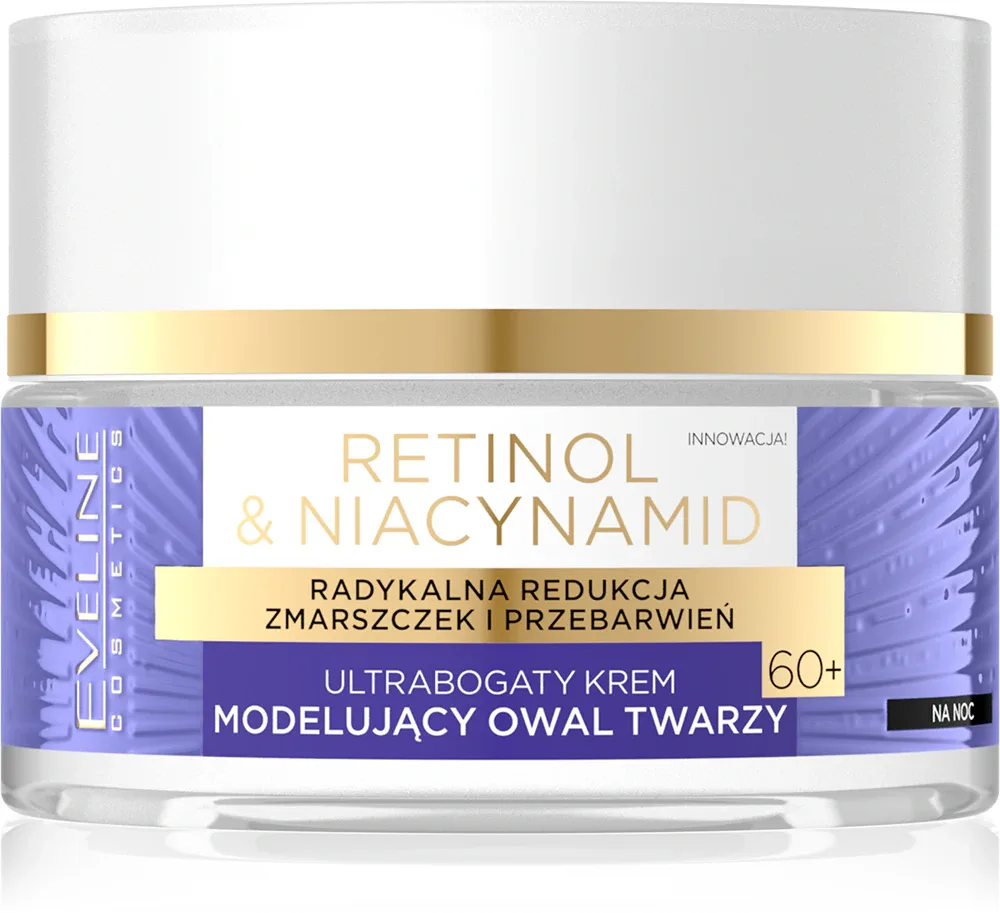 Eveline Cosmetics Retinol & Niacynamid - Интенсивно регенерирующий ночной крем 60+, 50 мл