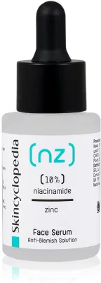 Skincyclopedia 10% Niacinamide Acid + Zinc - в контексте того, что это сыворотка для лица: сыворотка для лица для проблемной кожи, 30 мл