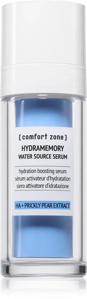 Comfort Zone Hydramemory Water Source Serum - в польском языке "odżywcze i nawilżające serum" переводится на русский язык как "питательная и увлажняющая сыворотка", 30 мл