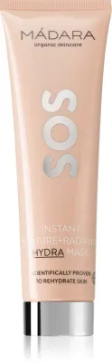 MÁDARA SOS Hydra Moisture - Маска для лица MADARA SOS Hydra Moisture кремовая увлажняющая, для любого типа кожи, 60 мл, 60 мл