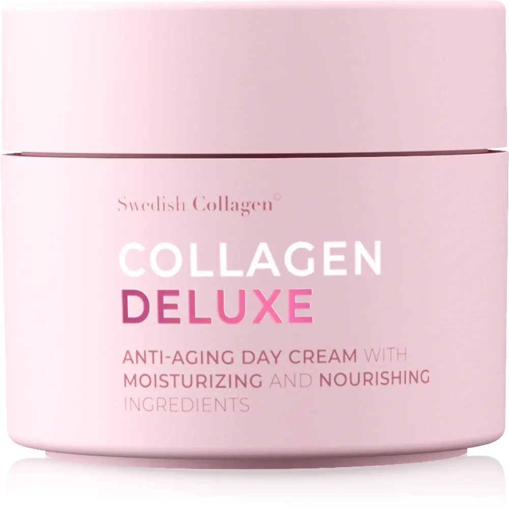 Swedish Collagen Deluxe Day Cream - Крем для лица с омолаживающим действием на день, 50 мл