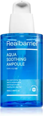 Real Barrier Aqua Soothing Ampoule - Увлажняющая сыворотка для лица с успокаивающим действием, 50 мл