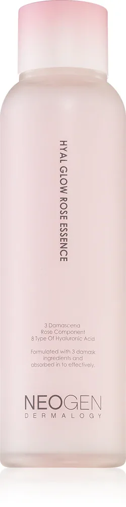 Neogen Dermalogy Hyal Glow Rose Essence - Увлажняющая эссенция с розовой водой, 160 мл