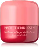 Скраб для губ OLEHENRIKSEN Pout Preserve Sugar Melt Exfoliating Lip Scrub сахарный, с ароматом клубники, 8 г, оттенок Strawberry Sorbet — фото 1