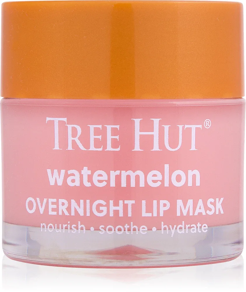 Маска для губ Tree Hut Watermelon Lip Mask ночная, с маслом ши и витамином E, 17 г