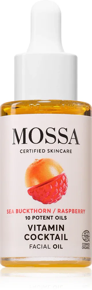 Масло для лица Mossa Vitamin Cocktail питательное, увлажняющее, для массажа, 30 мл