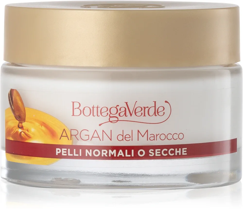 Bottega Verde Argan del Marocco - Питательный крем для лица против признаков старения, 50 мл