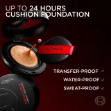 L’Oréal Paris Infaillible Cushion Foundation - Тональный крем в компактной упаковке, 11 г, оттенок W120 — фото 5