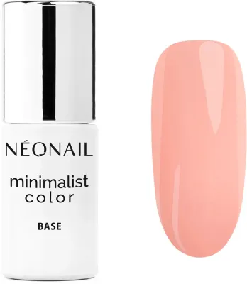База для ногтей NEONAIL Minimalist Color Base розовая, глянцевая, стойкая, для UV/LED, 7,2 мл, оттенок Peach Tone