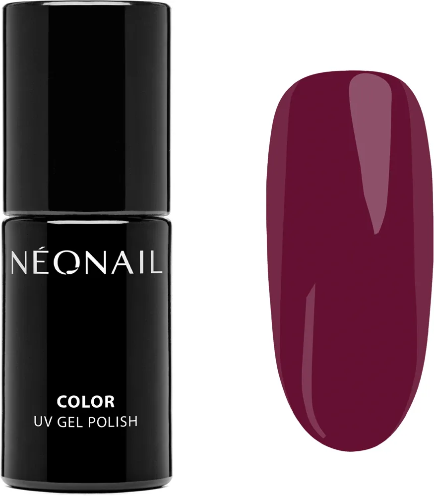 NEONAIL UV Gel Polish Color - Гибридный гель-лак для ногтей с использованием УФ, оттенок Perfect Berry