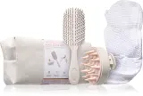 Zoë Ayla Ultimate Eco - Набор для волос Zoe Ayla Ultimate Eco с полотенцем и щёткой для массажа кожи головы, 3 шт, 3 шт — фото 1