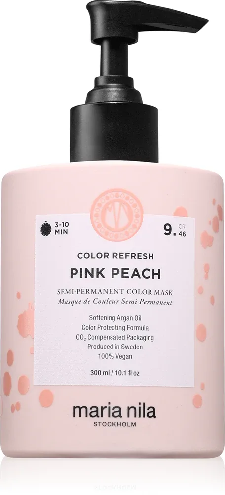 Тонирующая маска для волос Maria Nila Colour Refresh, розовый оттенок