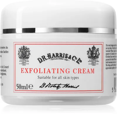 Крем для лица D.R. Harris Exfoliating Cream отшелушивающий, для мужчин, для любого типа кожи, 50 мл