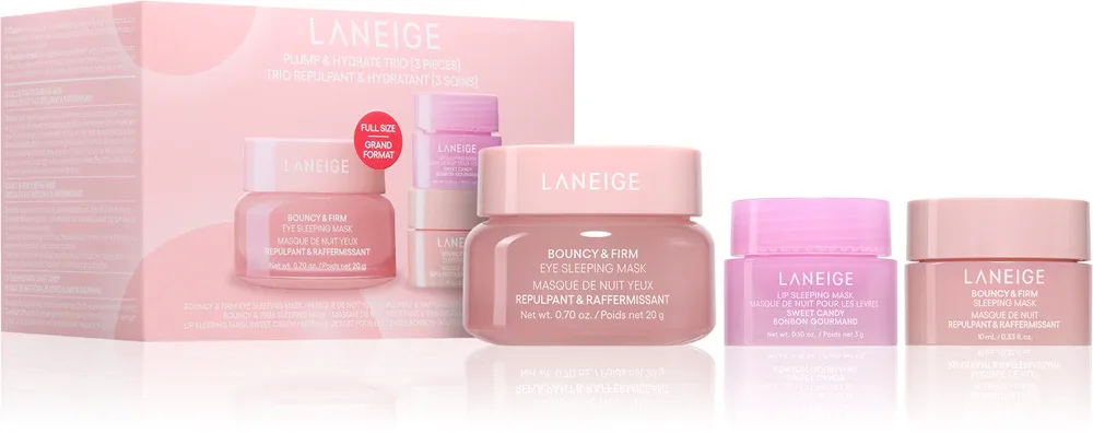 LANEIGE Plump & Hydrate Trio - набор масок для лица, 1 шт