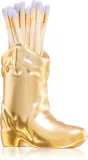 Держатель для спичек Paddywax Cowboy Boot Match Holder в форме ковбойского сапога, 25 г Gold Metallic — фото 1
