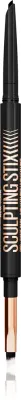 MAYBELLINE NEW YORK Sculpting Stix - Автоматический карандаш для век с кисточкой, 1 шт, оттенок 16 Black Blur