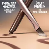 MAYBELLINE NEW YORK Sculpting Stix - Автоматический карандаш для век с кисточкой, 1 шт, оттенок 16 Black Blur — фото 4
