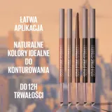 MAYBELLINE NEW YORK Sculpting Stix - Автоматический карандаш для век с кисточкой, 1 шт, оттенок 16 Black Blur — фото 6