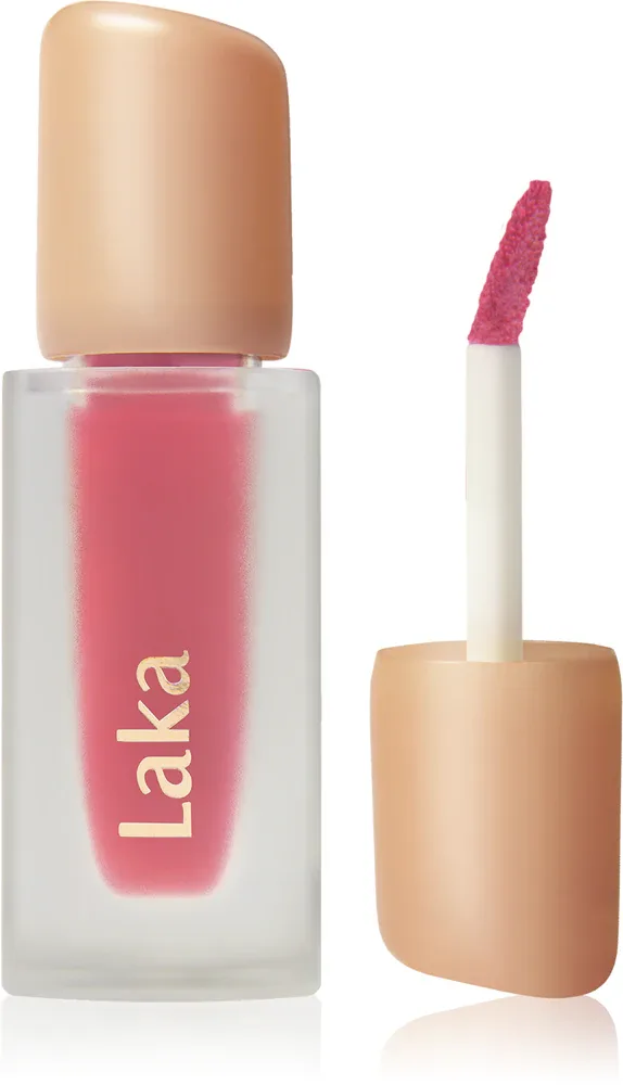 Laka Fruity Glam Tint - Долговременный увлажняющий блеск для губ, оттенок 118 Adore