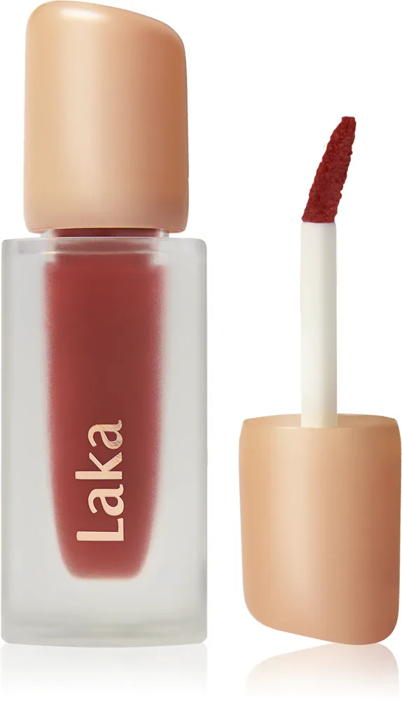 Laka Fruity Glam Tint - Долговременный увлажняющий блеск для губ, оттенок 104 Cherry