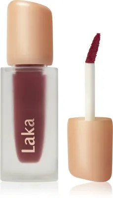 Laka Fruity Glam Tint - Долговременный увлажняющий блеск для губ, оттенок 120 Cafe In Rose