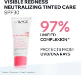 Uriage Roseliane CC Cream SPF 30 - CC-крем для чувствительной кожи с склонностью к пигментации, 40 мл, оттенок SPF 30 — фото 3