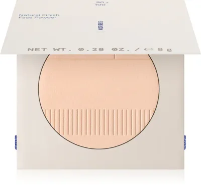 Пудра для лица Korres Natural Finish фиксирующая, матирующая, 8 г, оттенок 01 Light