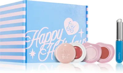 Набор для губ и щёк fwee Lip Cheek Set оттеночный, с кистью