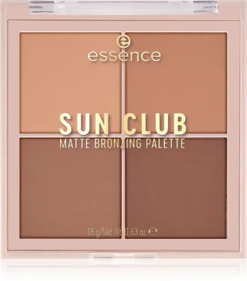 essence Sun Club - Бронзирующая палетка с матовым финишем, 18 г