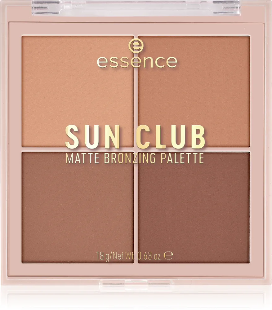 essence Sun Club - Бронзирующая палетка с матовым финишем, 18 г, оттенок Better Than Vacation Tan