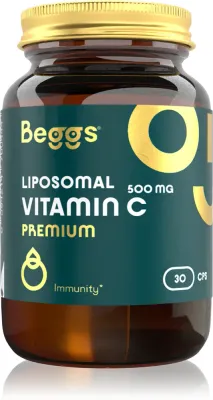 Beggs Liposomal Vitamin C Premium 500 mg - Витамин C в капсулах