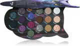 Палетка теней для век Jeffree Star Cosmetics Artisty Palette Night Owl с зеркальцем, матовые и блестящие оттенки, 18 × 1 г — фото 1