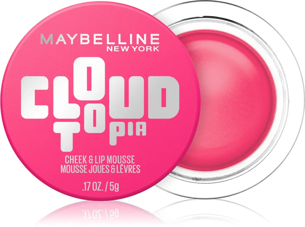 MAYBELLINE NEW YORK CloudTopia - Румяна для лица Maybelline CloudTopia с лёгкой текстурой, для естественного румянца, 5 г, 5 г, оттенок 04 Pink DayDream