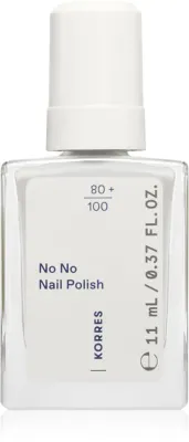 Лак для ногтей Korres No No Nail Polish ухаживающий, с миндальным маслом, 11 мл, оттенок 11 мл (KRS01949)