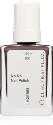 Лак для ногтей Korres No No Nail Polish ухаживающий, с миндальным маслом, 11 мл, оттенок 36 Taupe